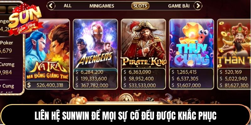 Liên hệ Sunwin để mọi sự cố đều được khắc phục