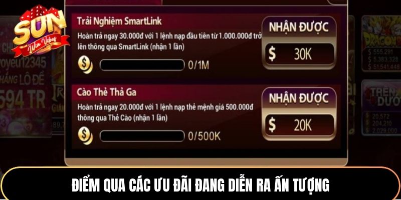 Điểm qua các ưu đãi đang diễn ra ấn tượng